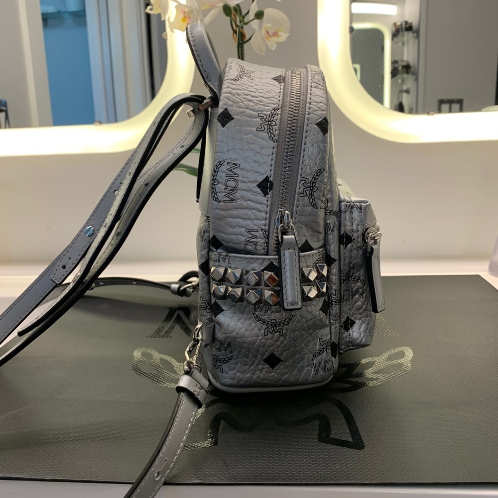 Silver Original Mcm Backpack - image 2